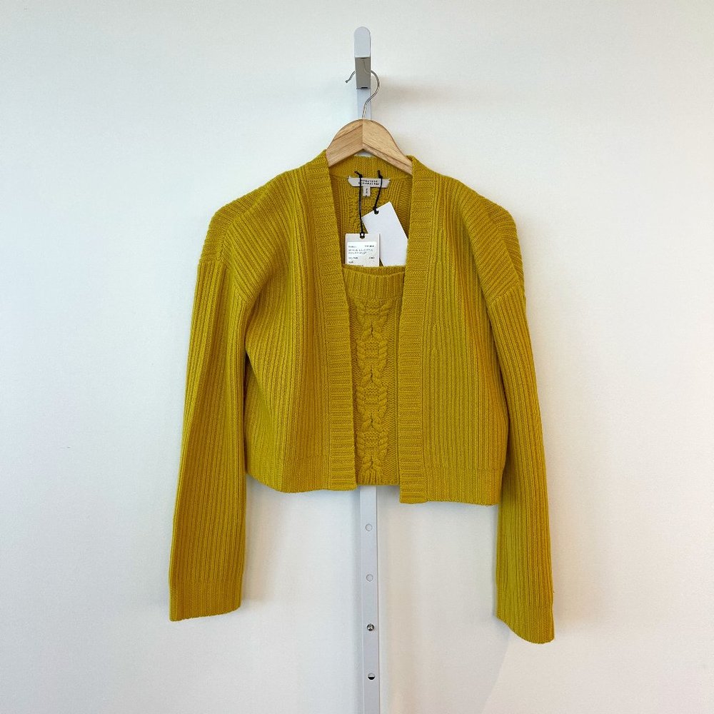 Dorothee Schumacher wool camisole and cardigan set